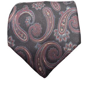 Andre Gianni Designer Silks Tie Rich Traditional Paisley Vtg